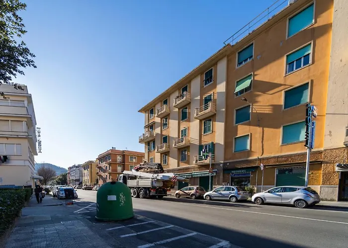 113 - Casa Le Terrazze In Centro 100 Metri Mare Spiaggia, Box Auto Gratis 公寓 *